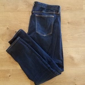 Gap dark wash jeans